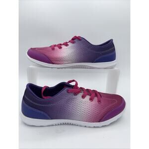 Rampage Women's Comfortable Slip On Sneaker Shoe Rainbow Size 8 Plunder NEW